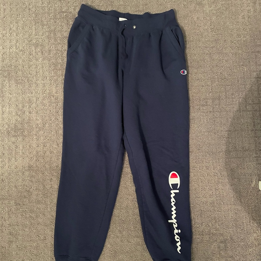 Navy blue champion joggers